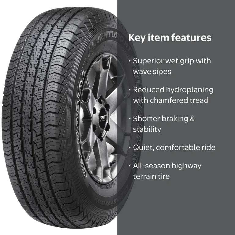 GT Radial Adventuro HT Highway 255/50R20 105H Light Truck Tire