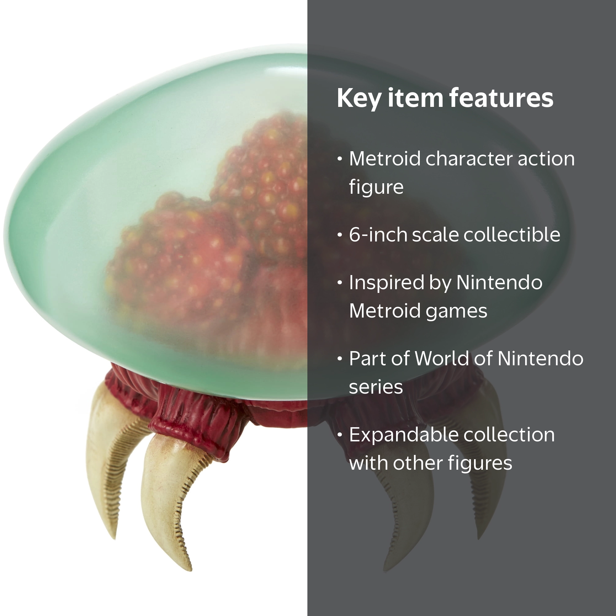 メトロイド 6インチ フィギュア ソフビ WORLD OF NINTENDO World of Nintendo Metroid Prime Metroid 6 Inch Action Figure