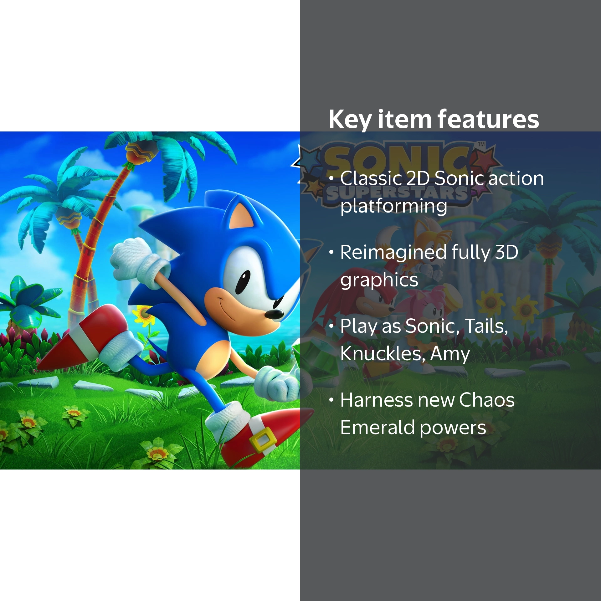 Sonics Superstars - Nintendo Switch [Digital] - Walmart.com