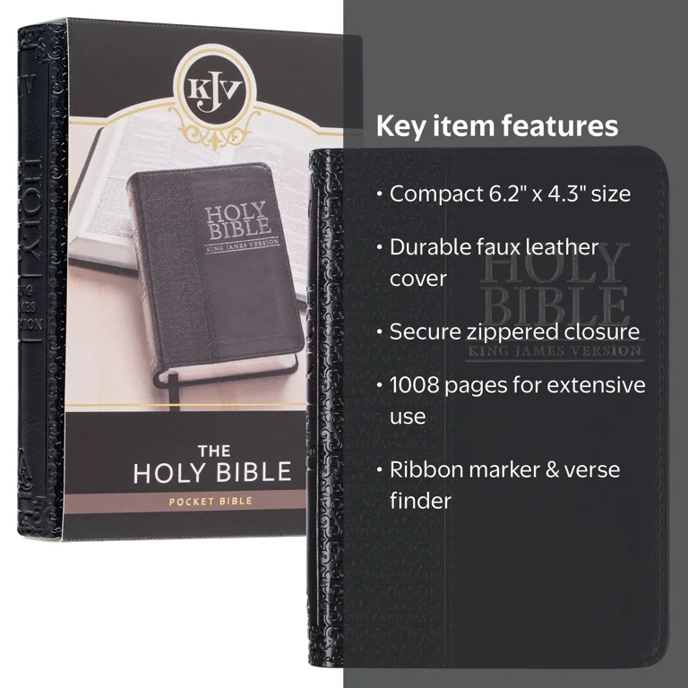Christian Art Gifts, Holy Bible, 6.2