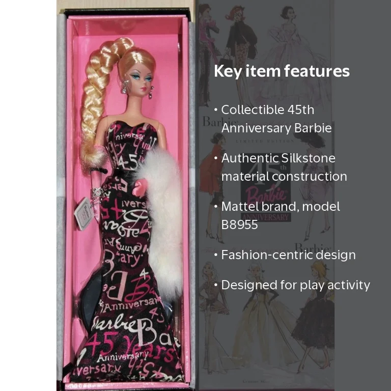 Silkstone 45th Anniversary Barbie - Vintage Collectible Edition