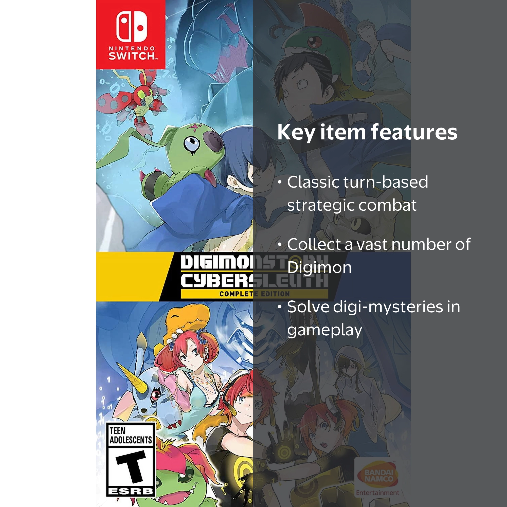 Bandai NAMCO Digimon Cyber Sleuth Complete Edition Nintendo Switch