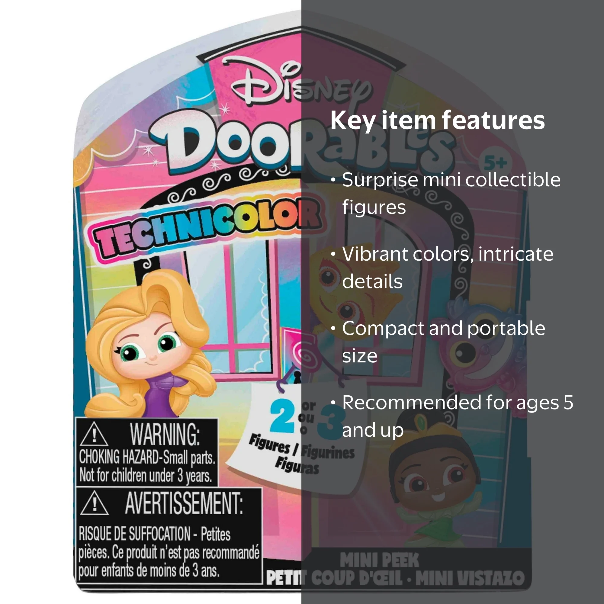 Disney Doorables: Technicolor Treasures, Mini Collectibles Edition