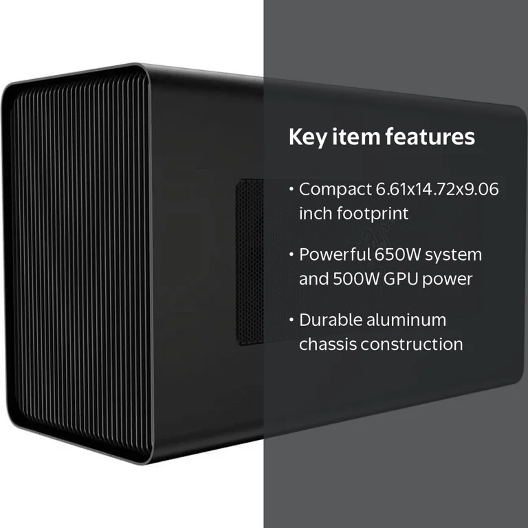 Razer Core X - Boost Thunderbolt™ 3 Laptops - 650W Power Supply Razer Core X - Boost Thunderbolt™ 3 Laptops - 650W Power Supply