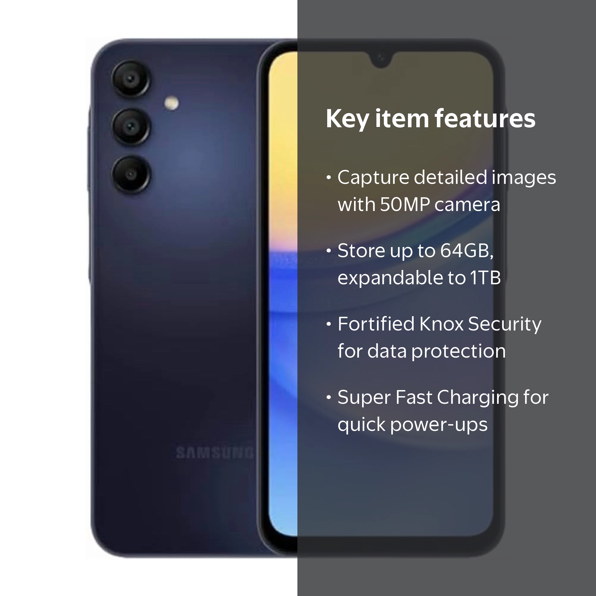 Samsung Galaxy A15 5G A Series 64GB Unlocked Android Cell Phone
