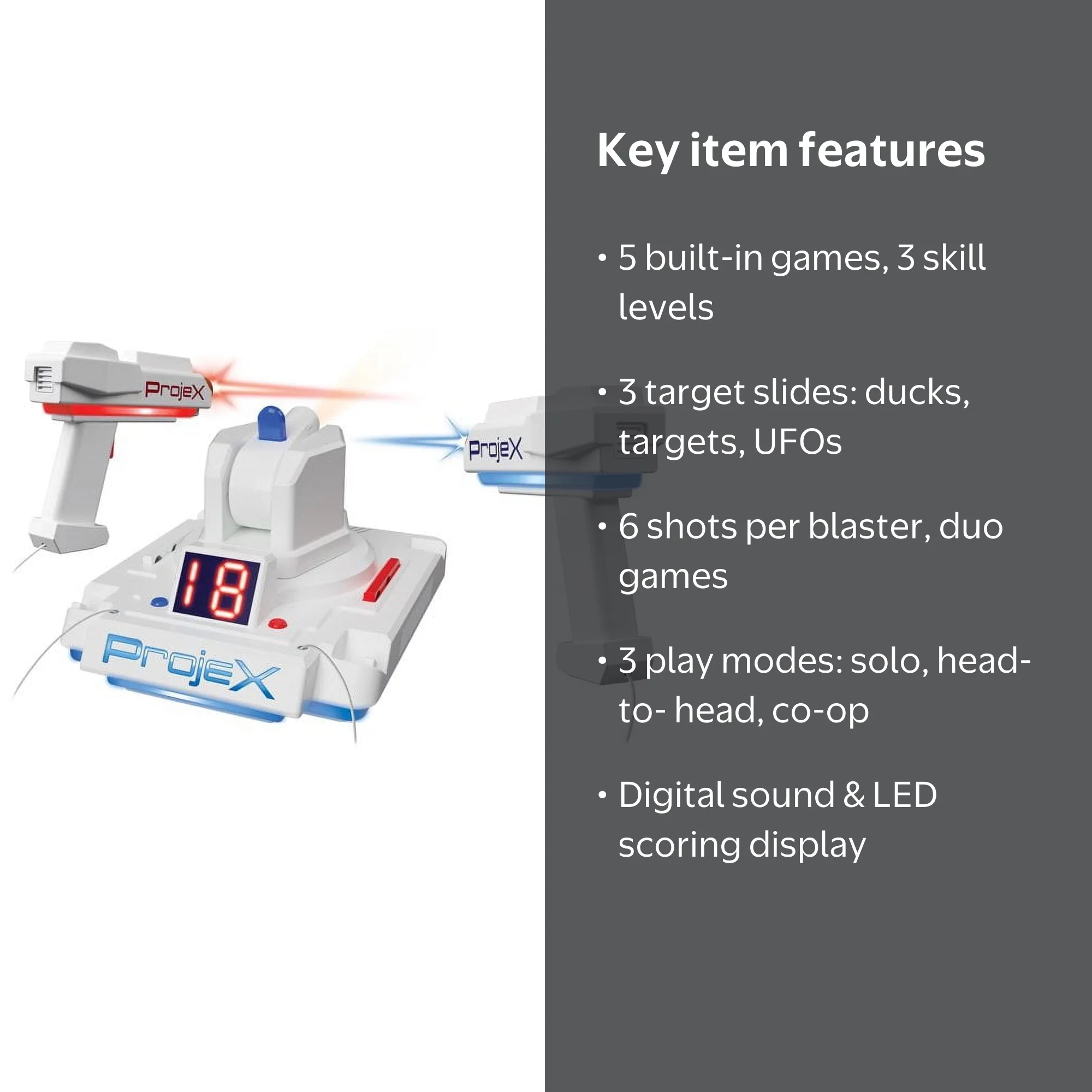 ProjeX - Digital Image Projecting Arcade Game Machine - Walmart
