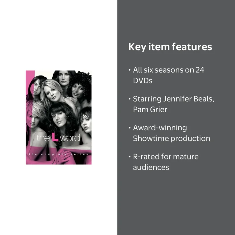 Paramount's The L Word: Complete TV Drama Series (DVD) - Walmart.com
