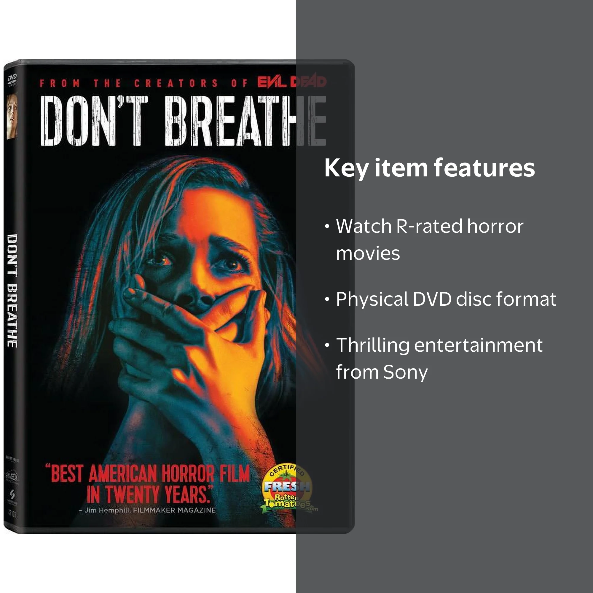 Don't Breathe (DVD Sony Pictures) - Walmart.com