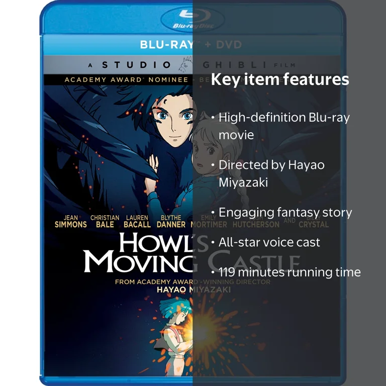 Howl's Moving Castle [Blu-ray] - Walmart.com