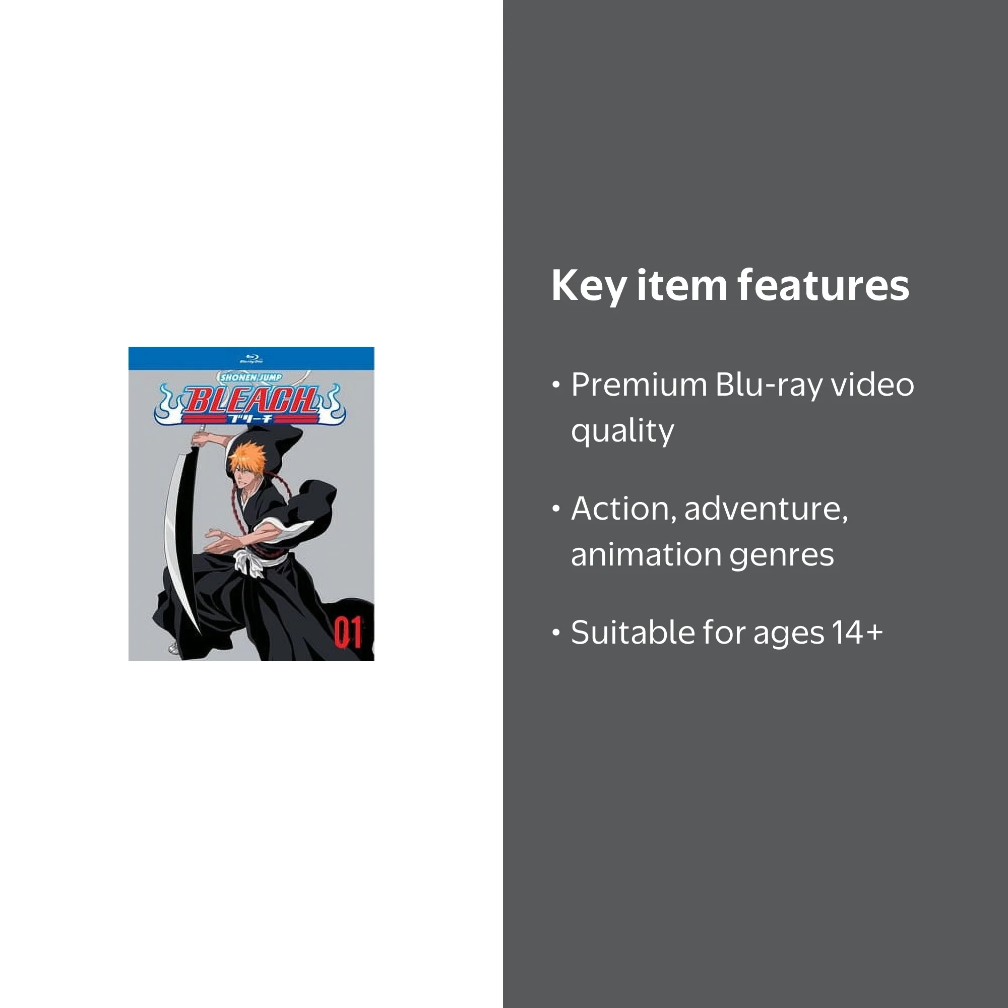Bleach Box Set 1: Blu-Ray Anime Series - Walmart.com