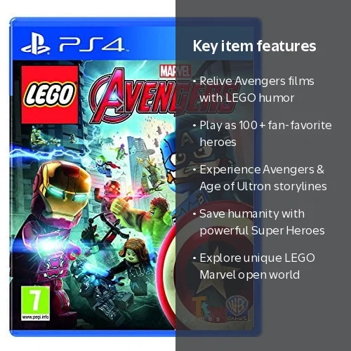 Lego Marvel Avengers (PS4) - Walmart.com