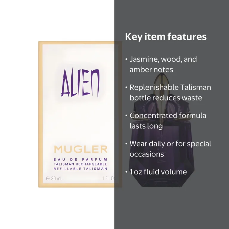 Thierry Mugler Alien Eau De Parfum Refillable Talisman, 1 oz