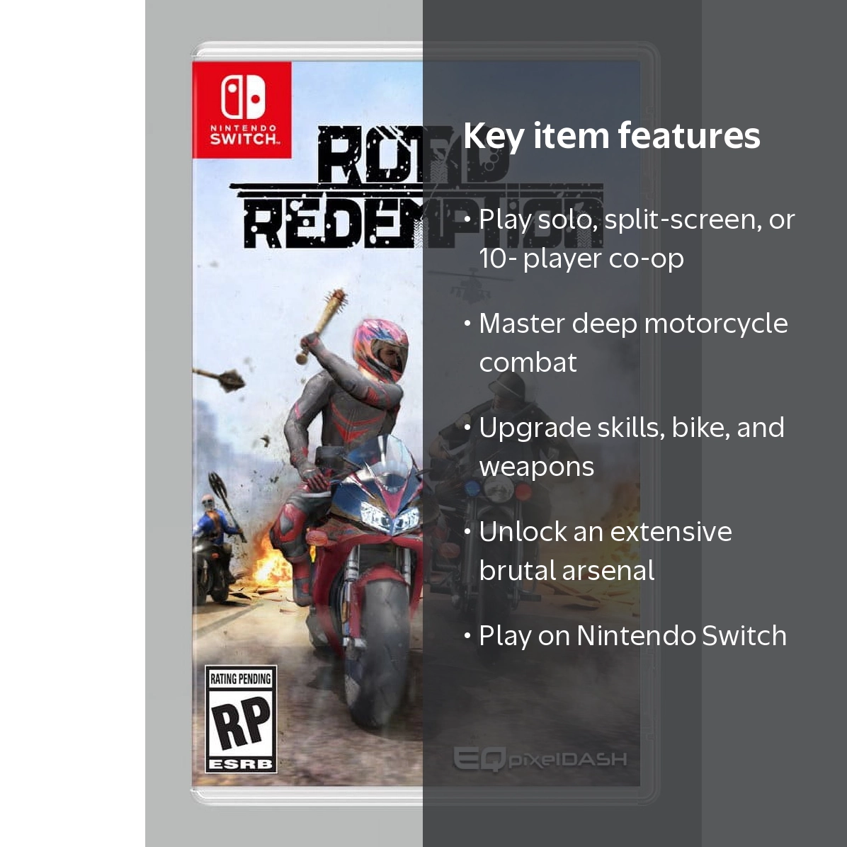 Nintendo Switch Road Redemption switch Road Redemption, Pixel Dash Studios, Nintendo Switch, 812303014925