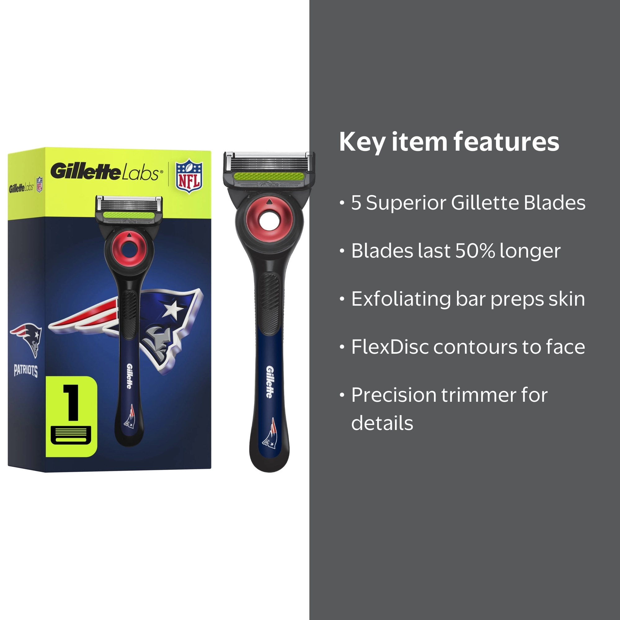 Gillette Labsブガッティ スペシャルエディション ヒーテッドレーザー