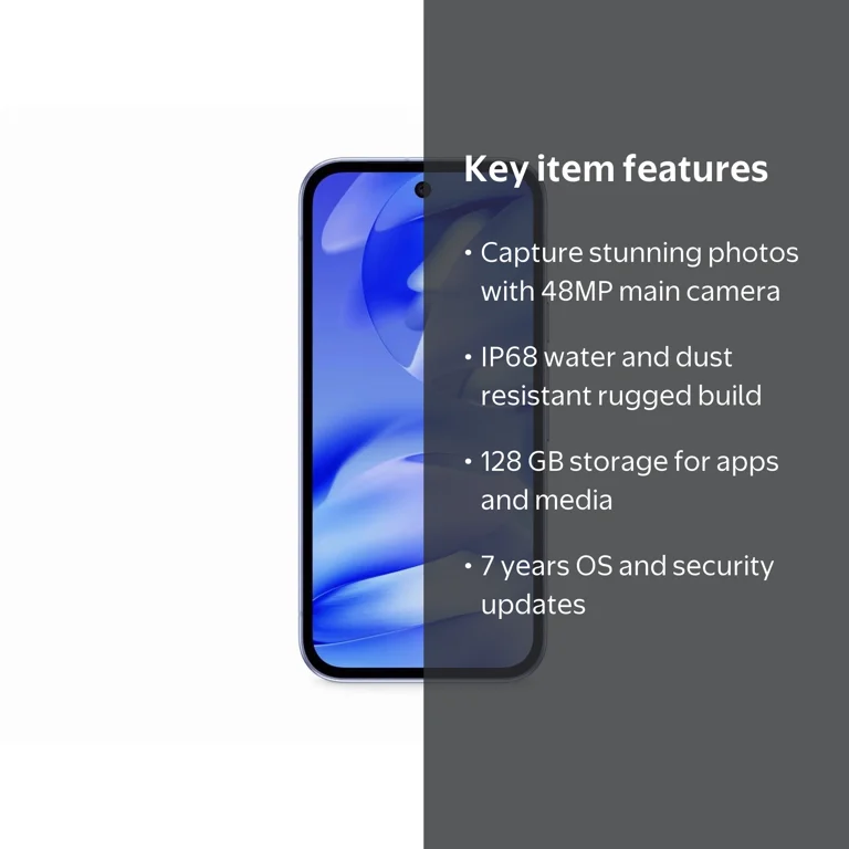 Google Pixel 9a GA09564 Unlocked 128GB Iris 5G Smartphone