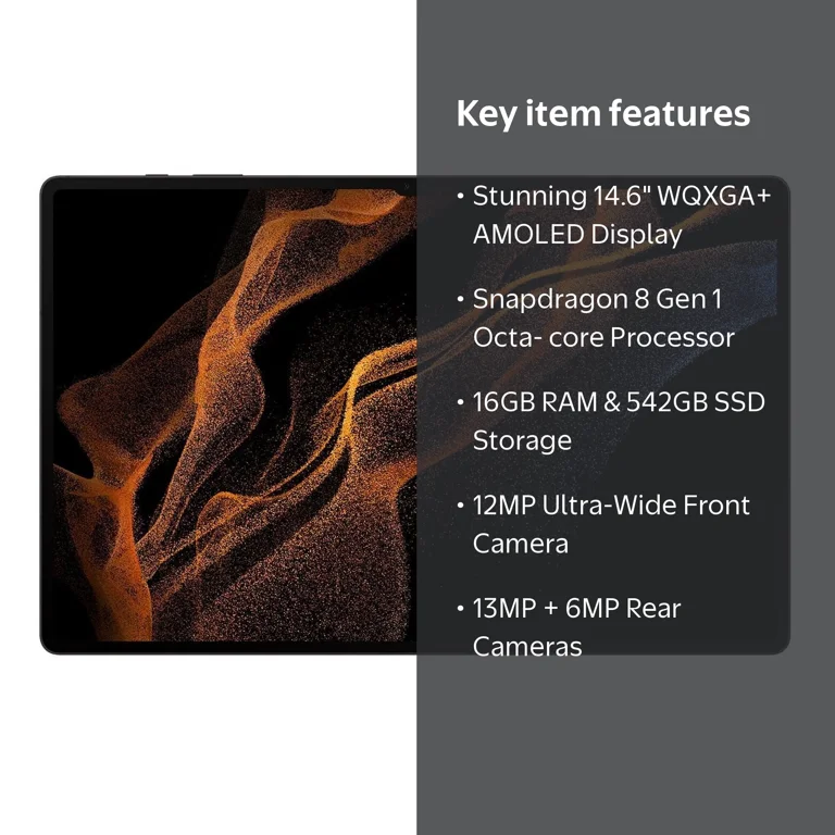 Samsung Galaxy Tab S8 Ultra - 14.6 Samsung Galaxy Tab S8 Ultra - 14.6