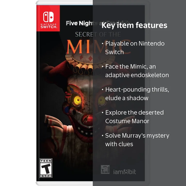 Five Nights at Freddy's: Secret of the Mimic for Nintendo Switch