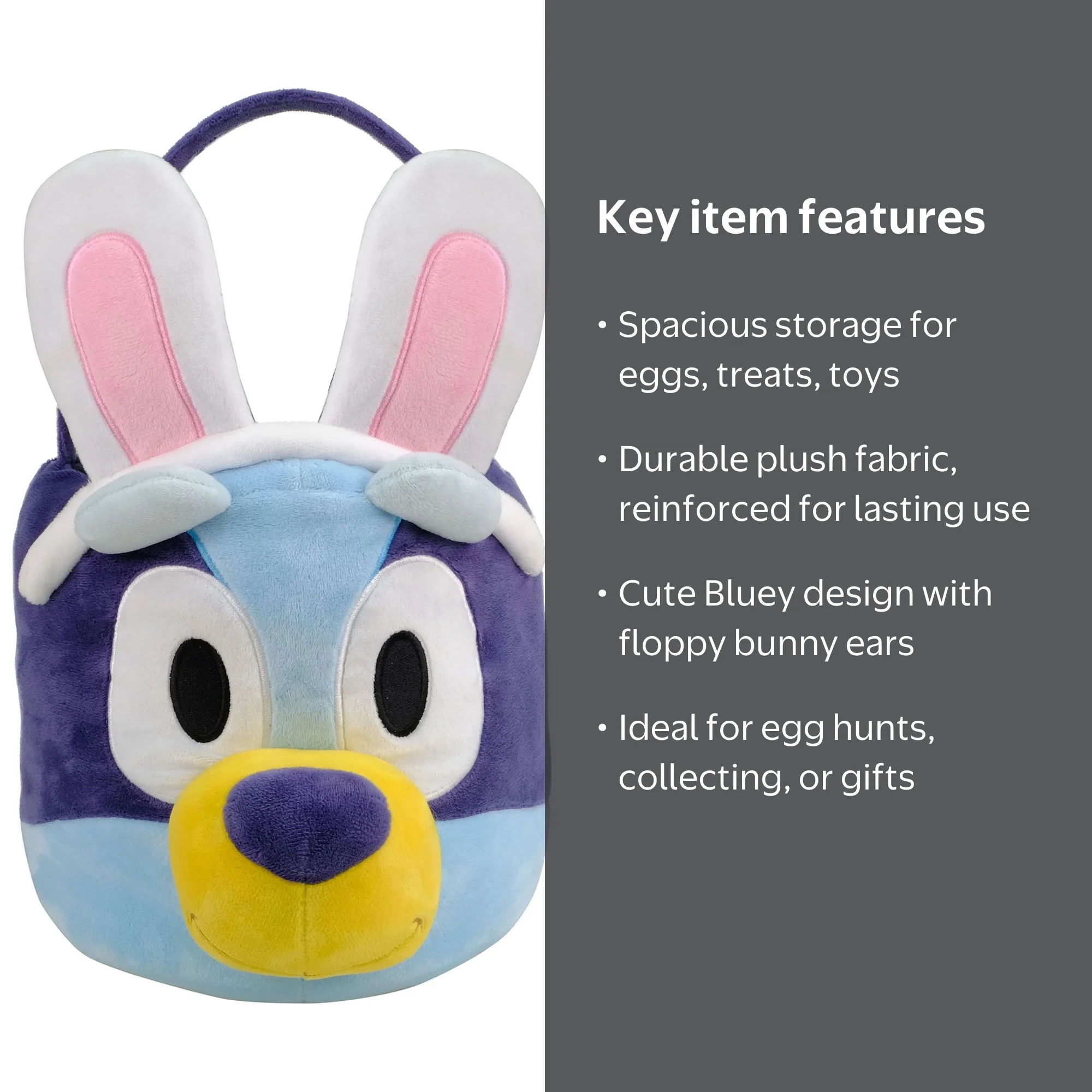 Bluey★送料無料★3段2列引き出し Bluey Figural Plush Easter Basket by Ruz - Walmart.com