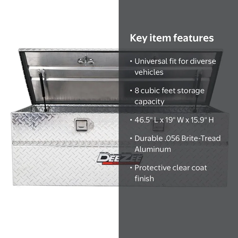 Dee Zee DZ 8546 Chest Tool Boxes - Red Label - Universal Fit