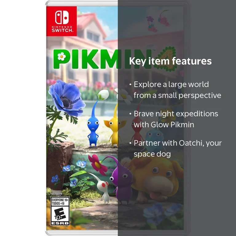 Nintendo, Pikmin 4 for Nintendo Switch with Customizable Explorer