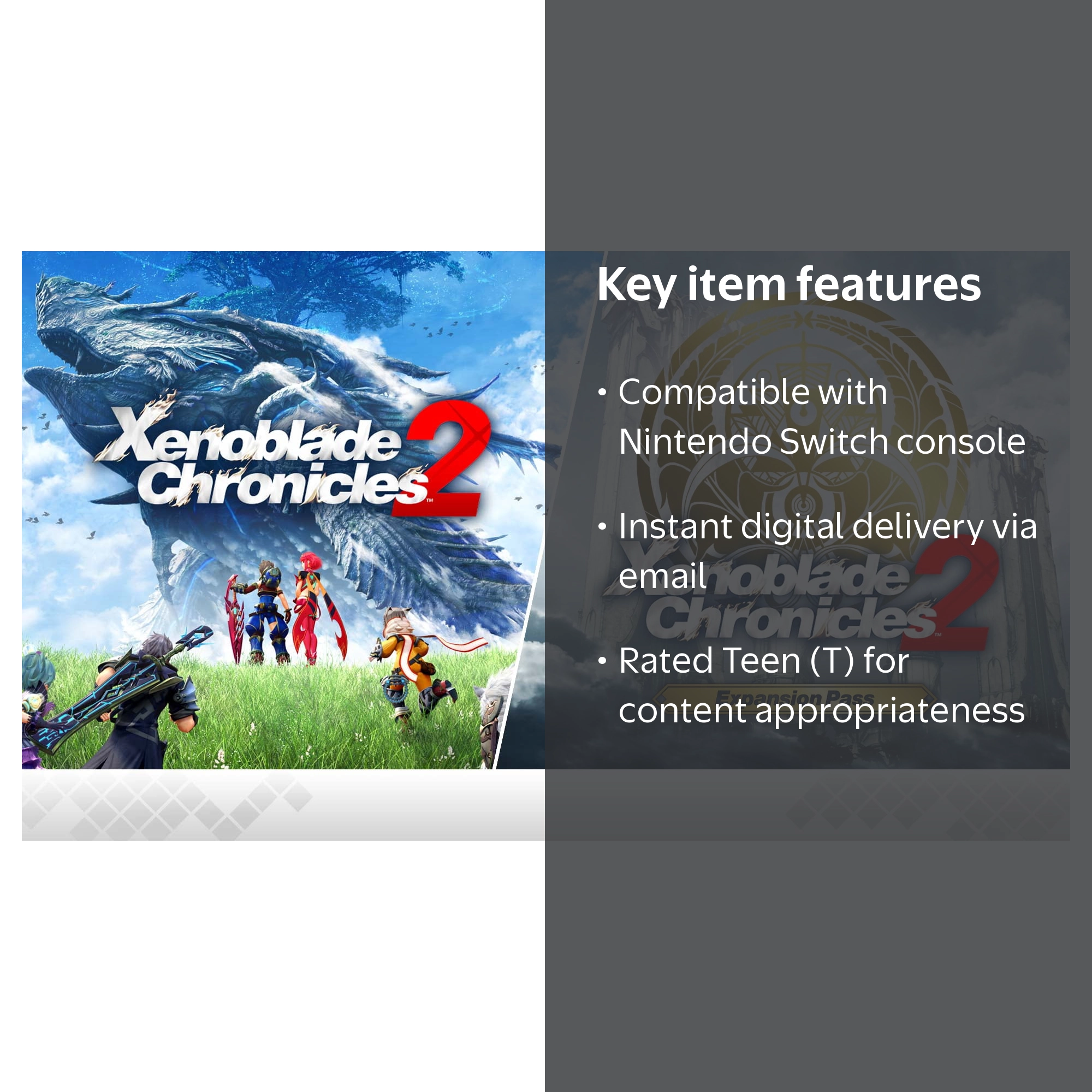 Xenoblade Chronicles 2 + Expansion Pass DLC Bundle - Nintendo