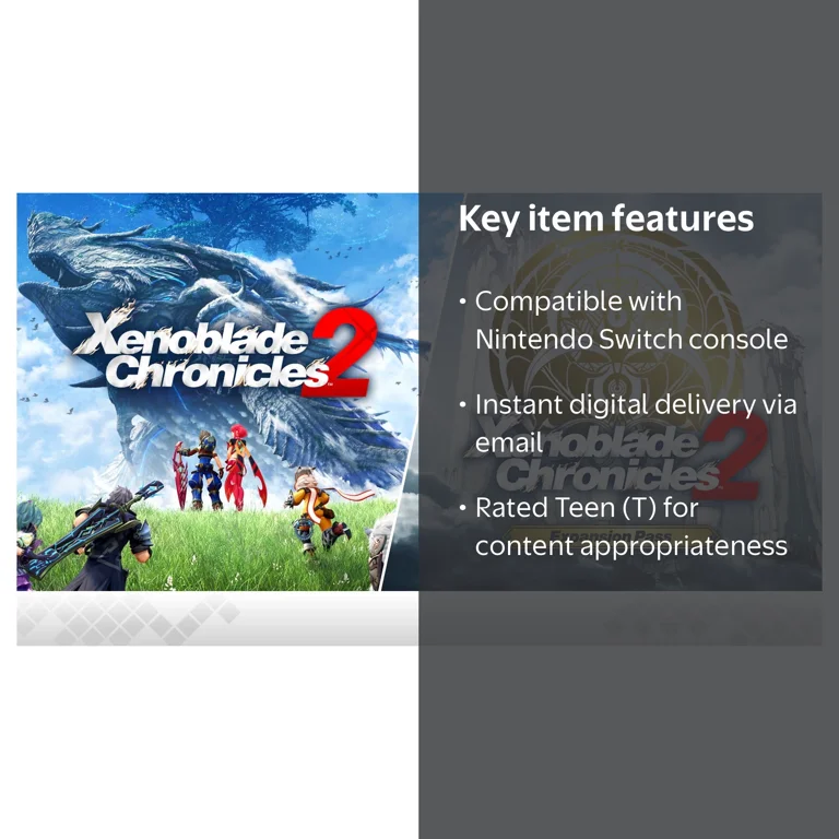 Xenoblade Chronicles 2 + Expansion Pass DLC Bundle - Nintendo