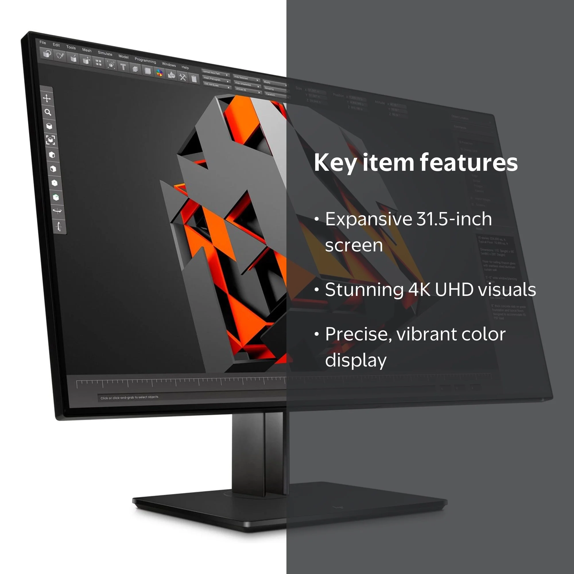 HP Z32 31.5-inch 4K UHD Display - Walmart.com