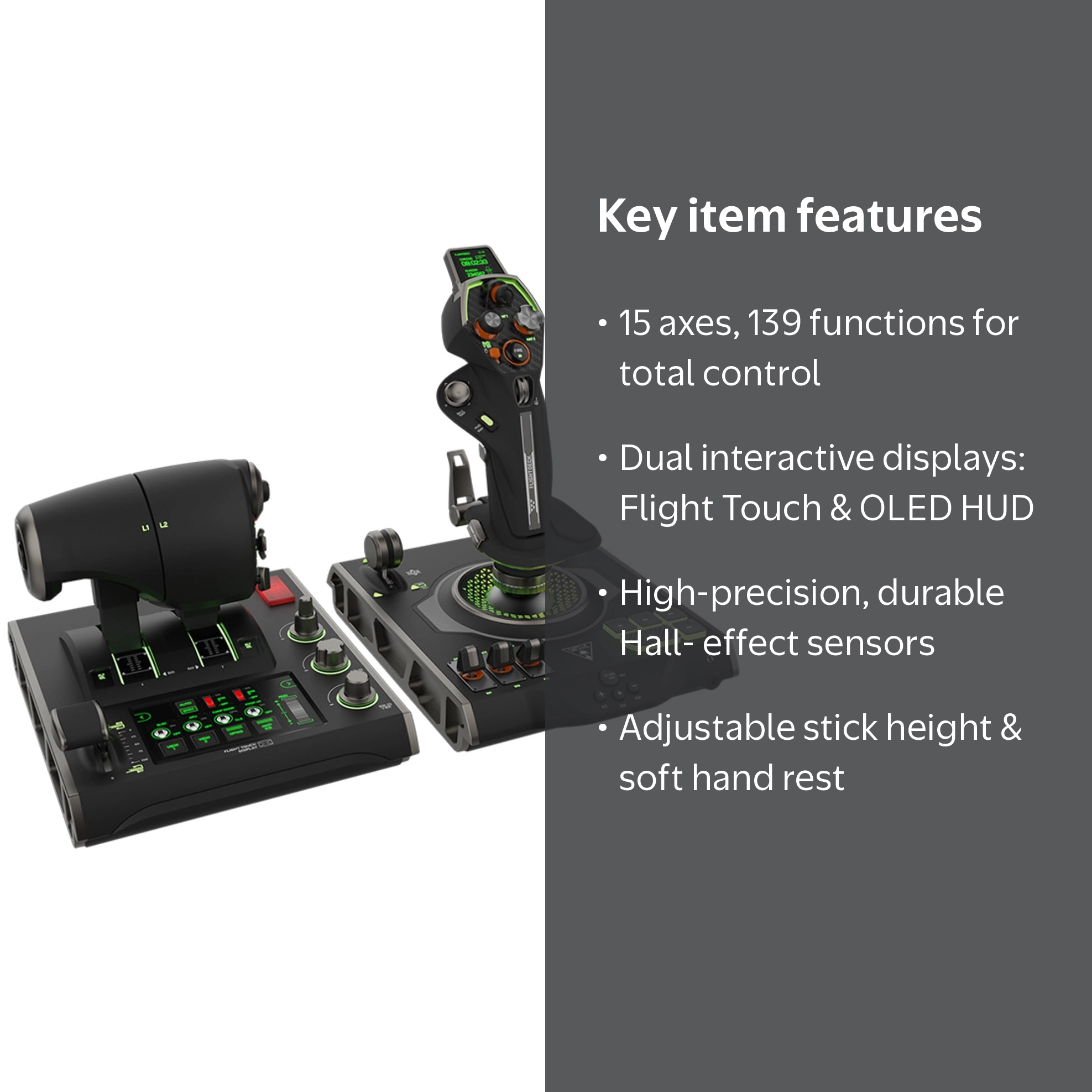 Turtle Beach VelocityOne Flightdeck Universal HOTAS System, 139