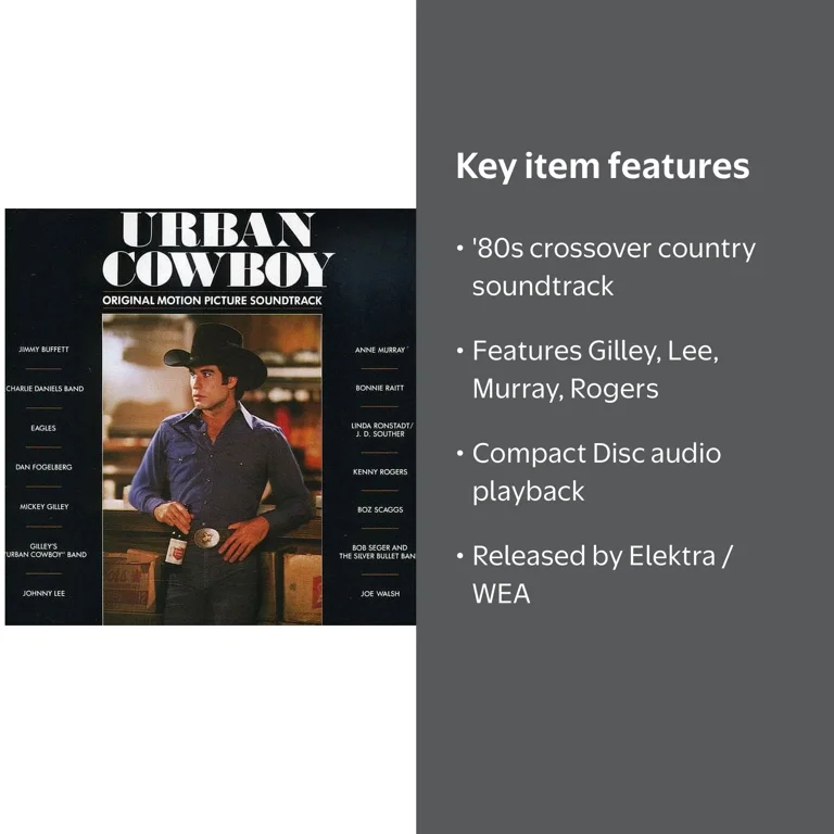 Various Artists - Urban Cowboy Soundtrack - Music & Performance CD