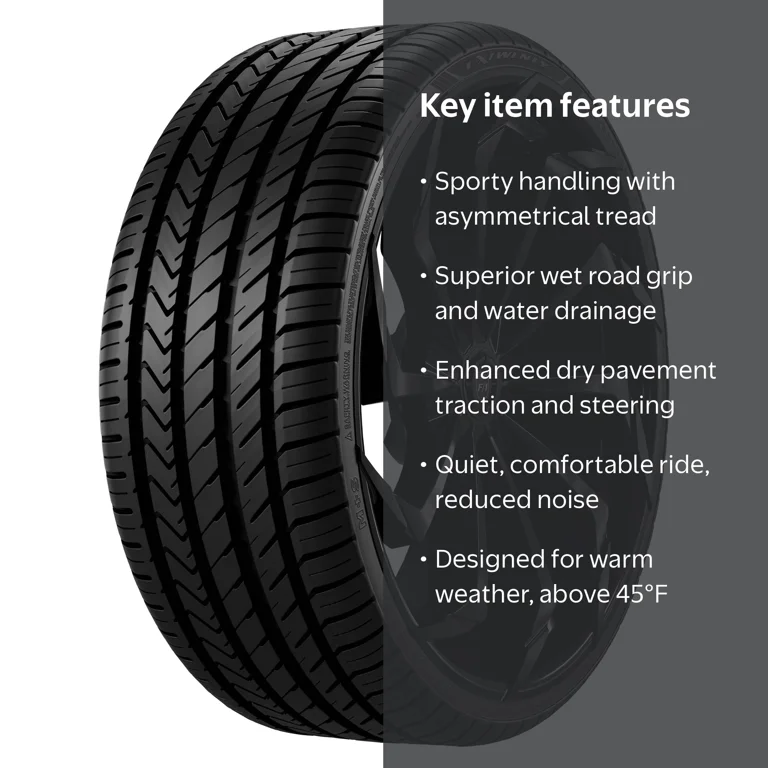 Lexani LX-Twenty Performance Passenger Tire, 255/35ZR20 97W XL