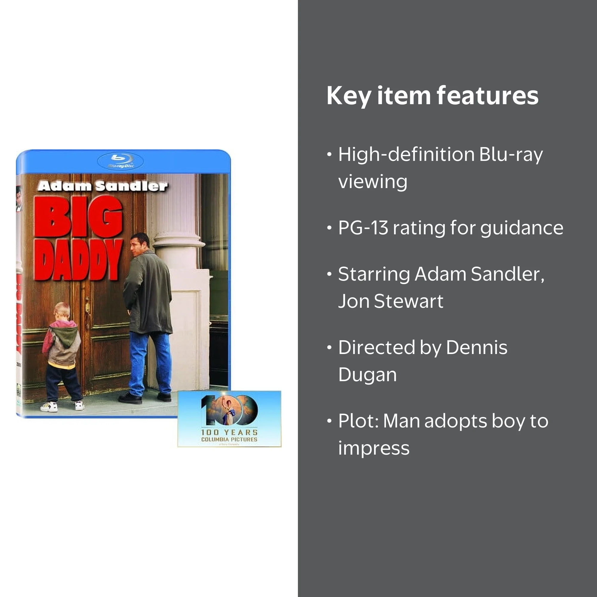 Big Daddy (Blu-ray) - Walmart.com
