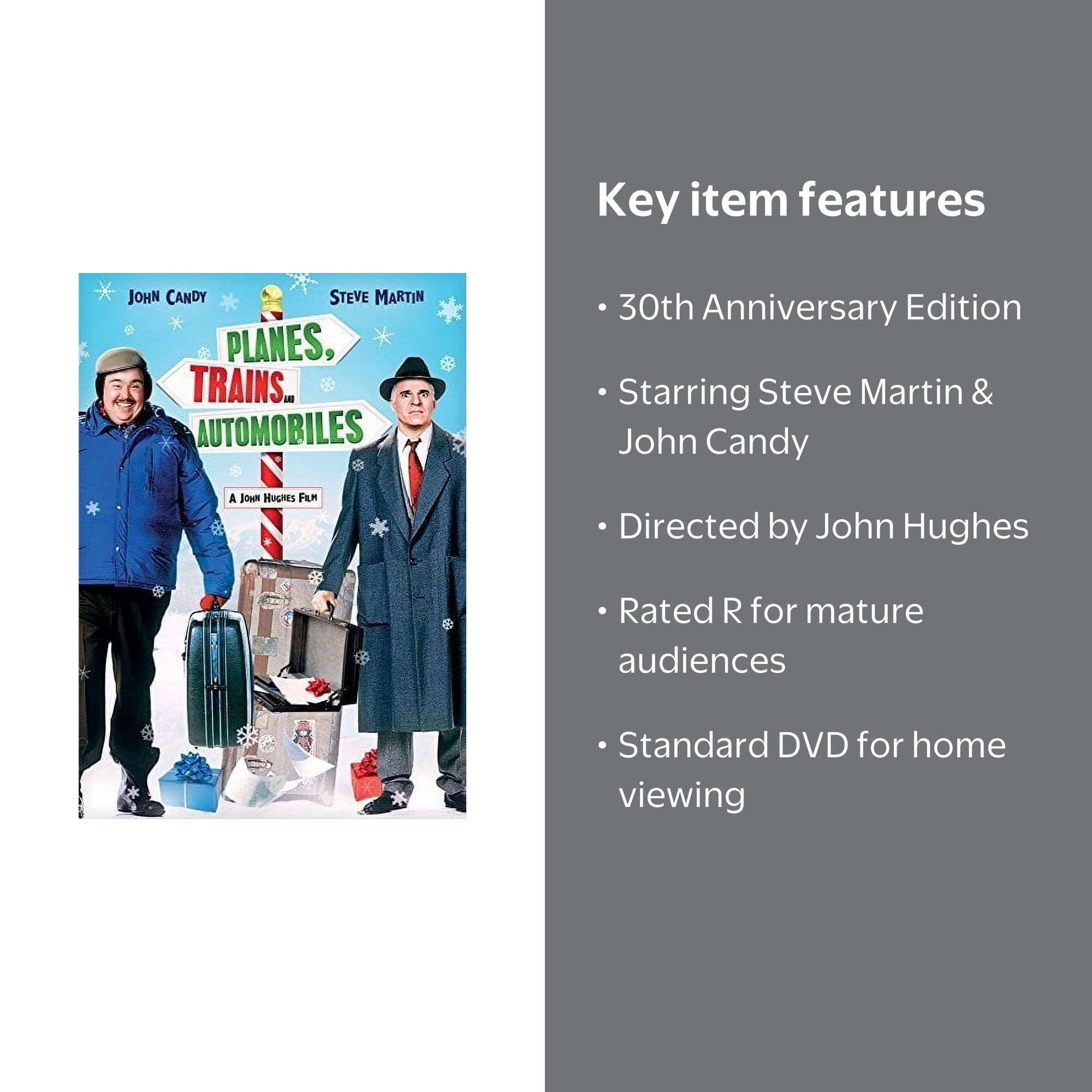Planes, Trains and Automobiles (30th Anniversary) (DVD) - Walmart.com