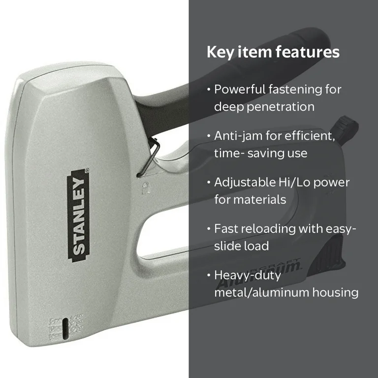 STANLEY, Staple Gun, TR150HL Heavy Duty SharpShooter - Walmart.com