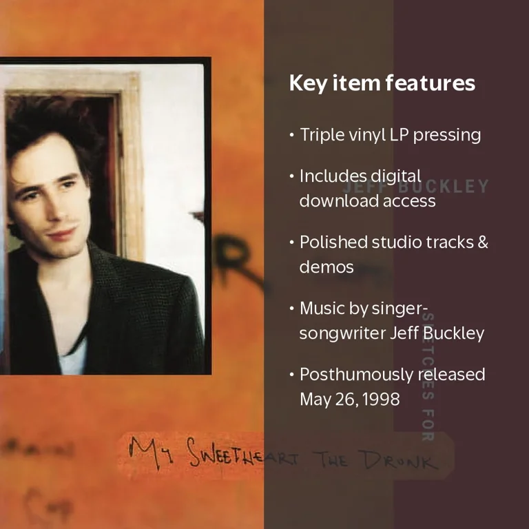 Sony Import Jeff Buckley - Sketches For My Sweetheart The Drunk