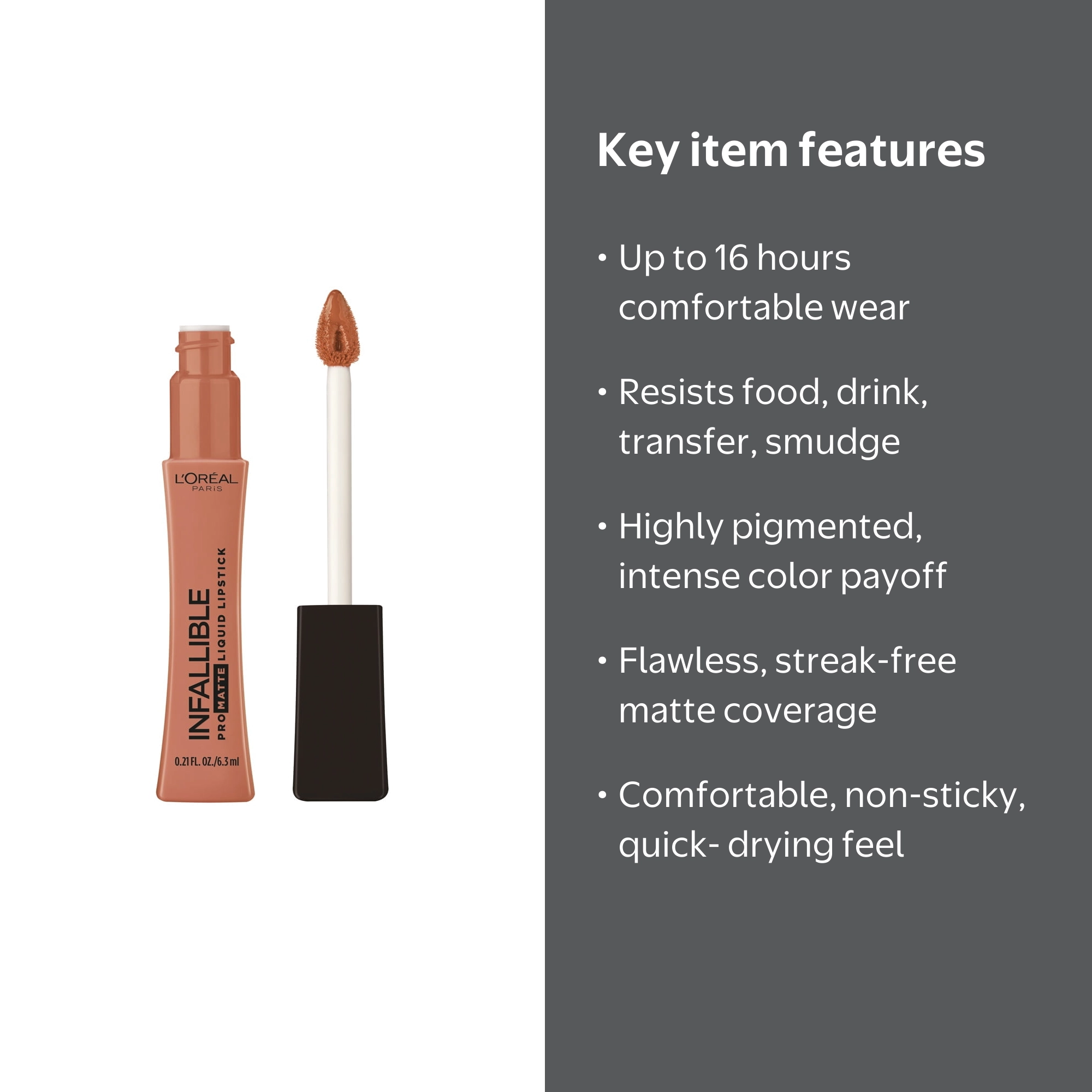 L'Oreal Paris Infallible Pro-Matte Lipstick, 16HR Wear, Ultra