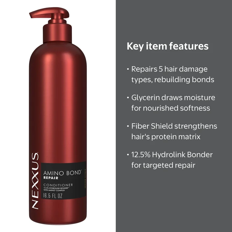 Nexxus Amino Bond Conditioner for Damaged Hair Bond Repair Powered