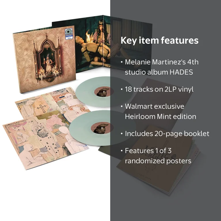 Melanie Martinez - HADES (Walmart Exclusive) (Heirloom Mint 2xLP