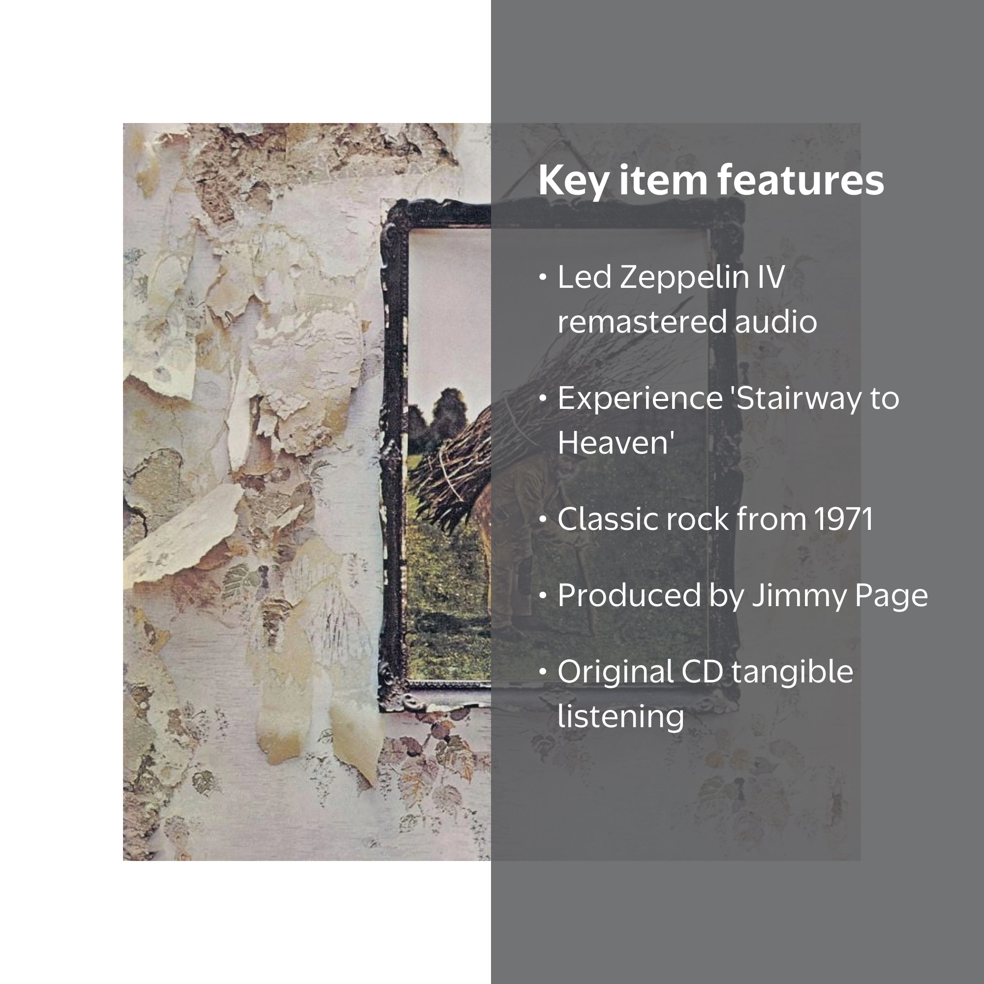 Led Zeppelin - Rock Music: Led Zeppelin IV (Remastered Original CD