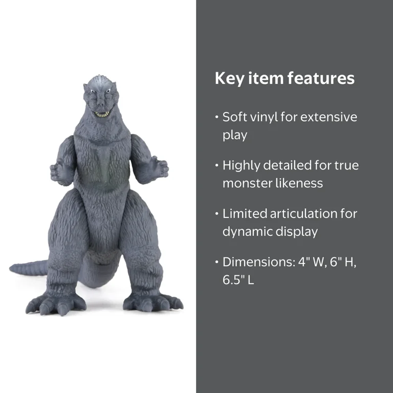 Bandai - Godzilla - Movie Monster Series - Godzilla 1954 Soft