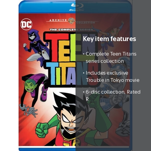 Warner Bros, Teen Titans: The Complete Series, 6-disc DVD