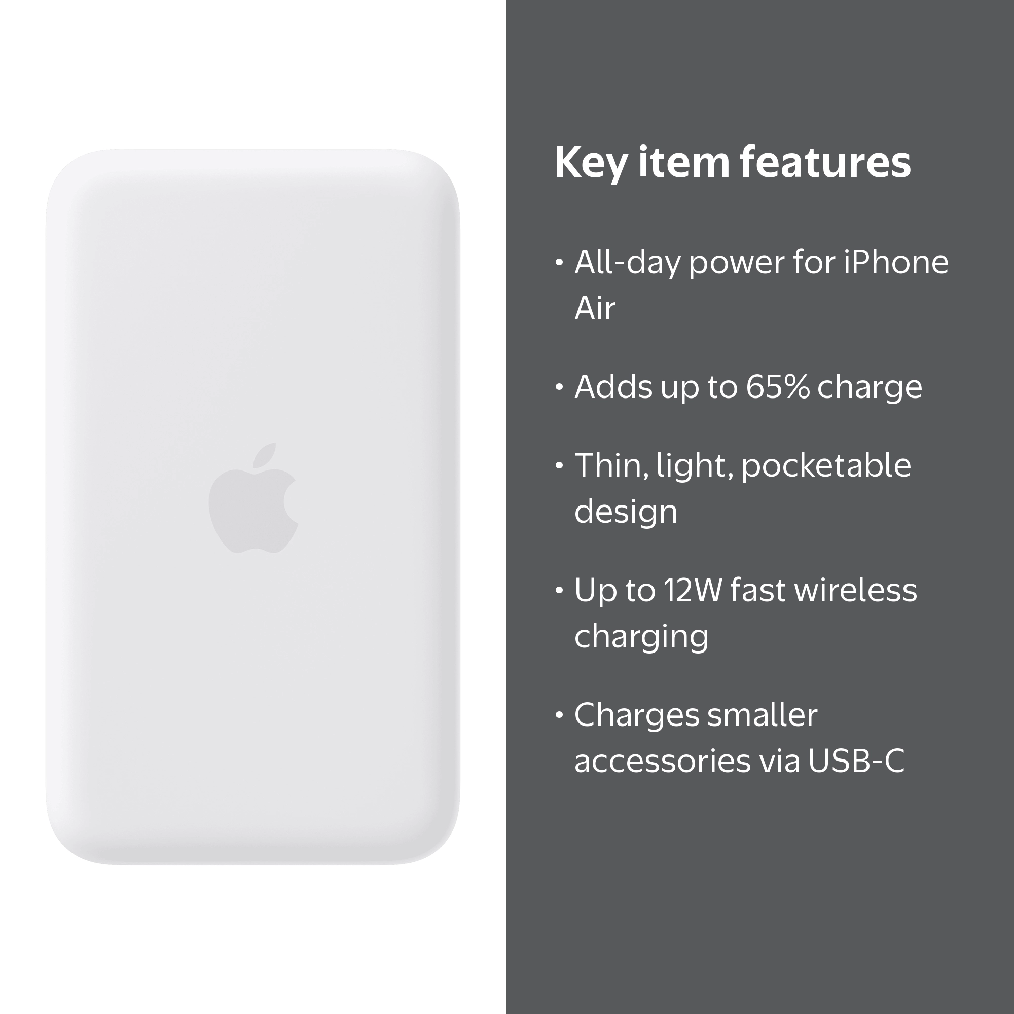 Apple iPhone Air MagSafe Battery - iPhone Air Only - Walmart.com
