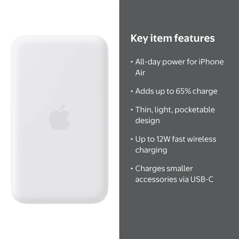 Apple iPhone Air MagSafe Battery - iPhone Air Only - Walmart.com