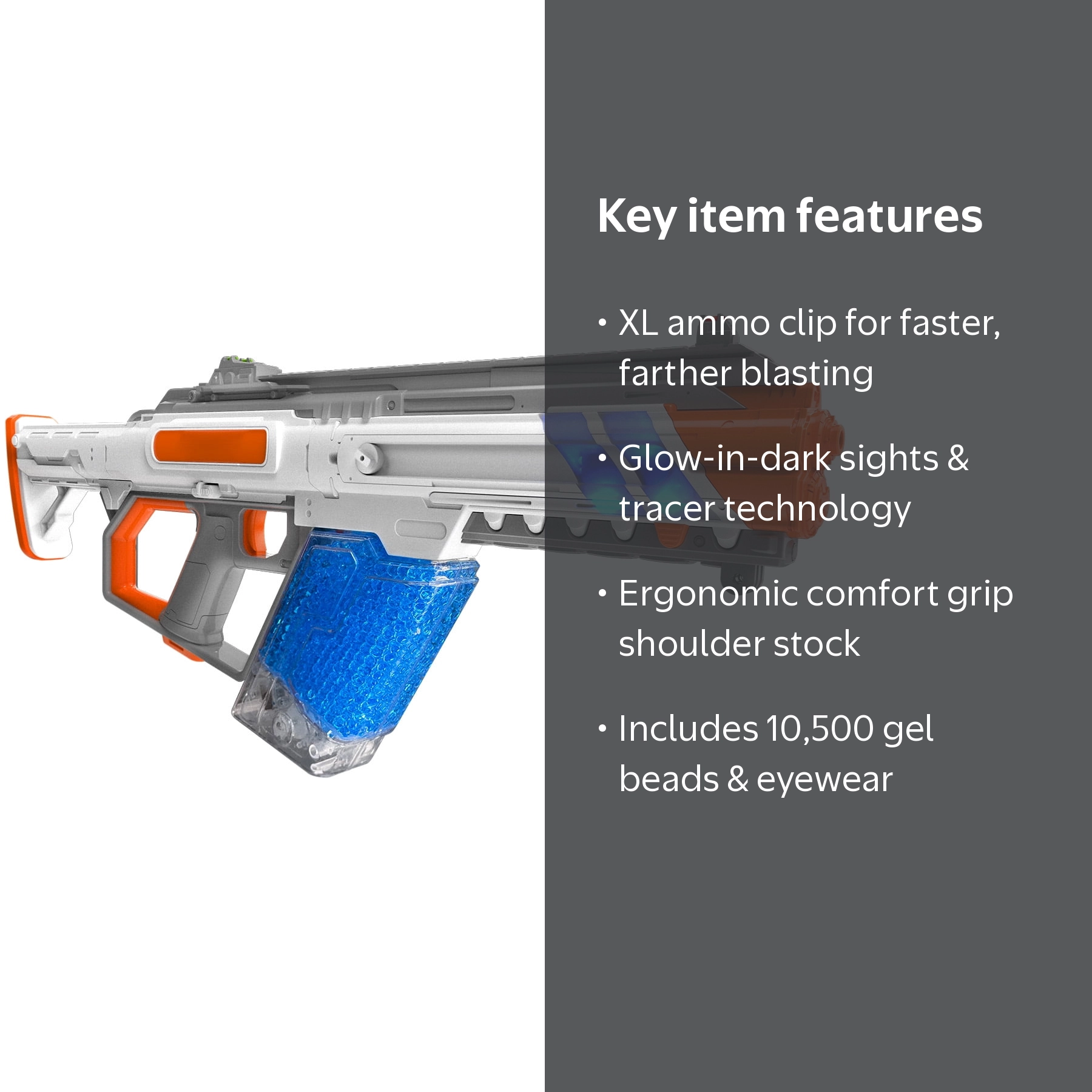 Faction Havoc Gel Bead Blaster Gun with Smart Beacon, 10,500 Gel