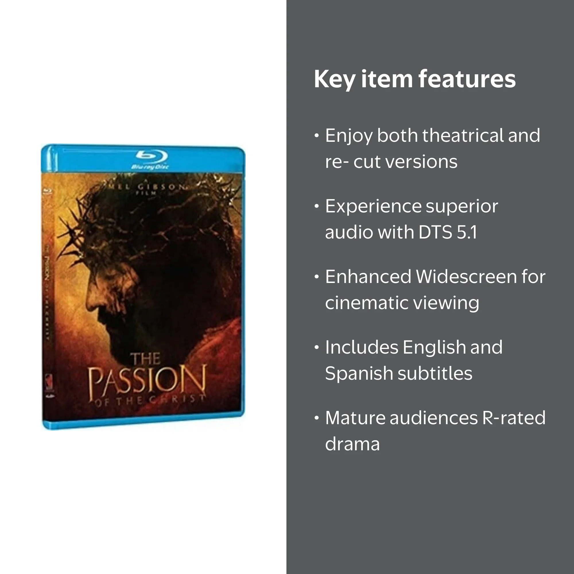 Samuel Goldwyn Films - Mel Gibson's The Passion of the Christ Blu