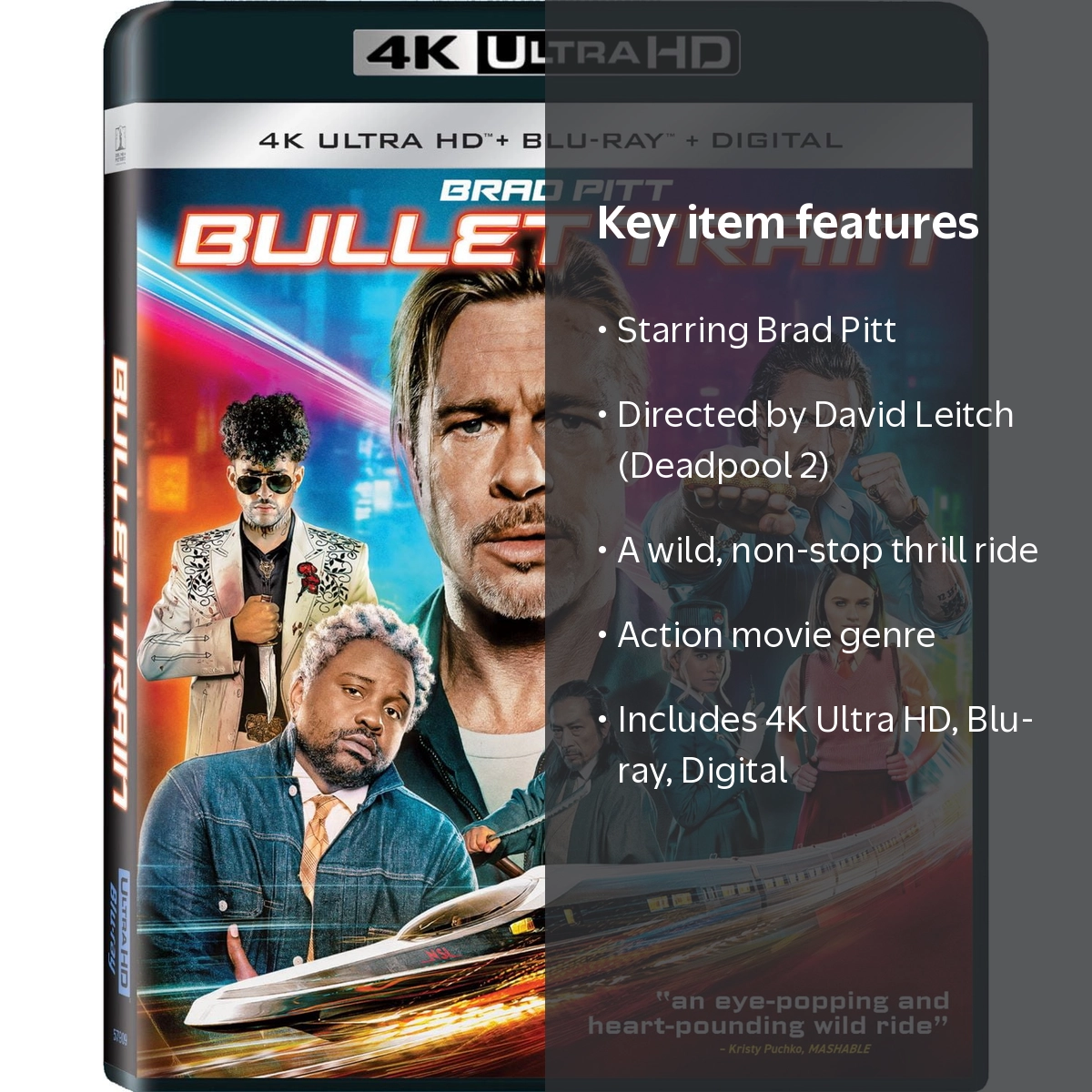 Sony Pictures - Bullet Train [ULTRA HD] with Digital Copy