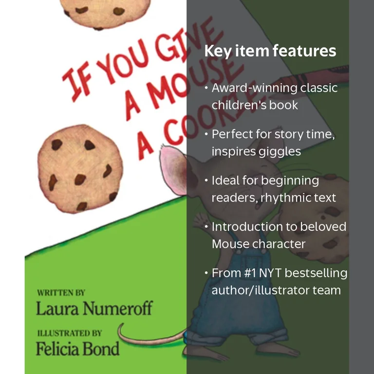 Laura Joffe Numeroff, Children's Book, Hardcover, 25th Anniversary