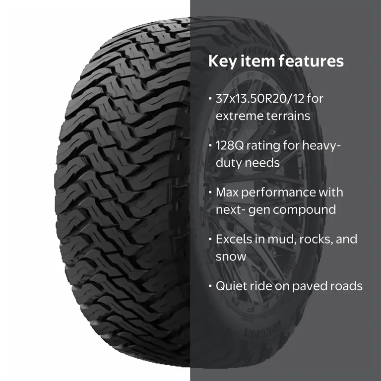 Ironman All Country MT-X 37X13.50R20/12 128Q - Walmart.com