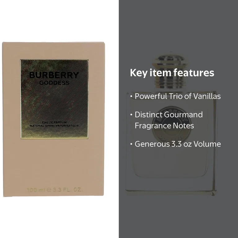 Burberry, Goddess Eau de Parfum, 3.3 oz, Women, Multicolor