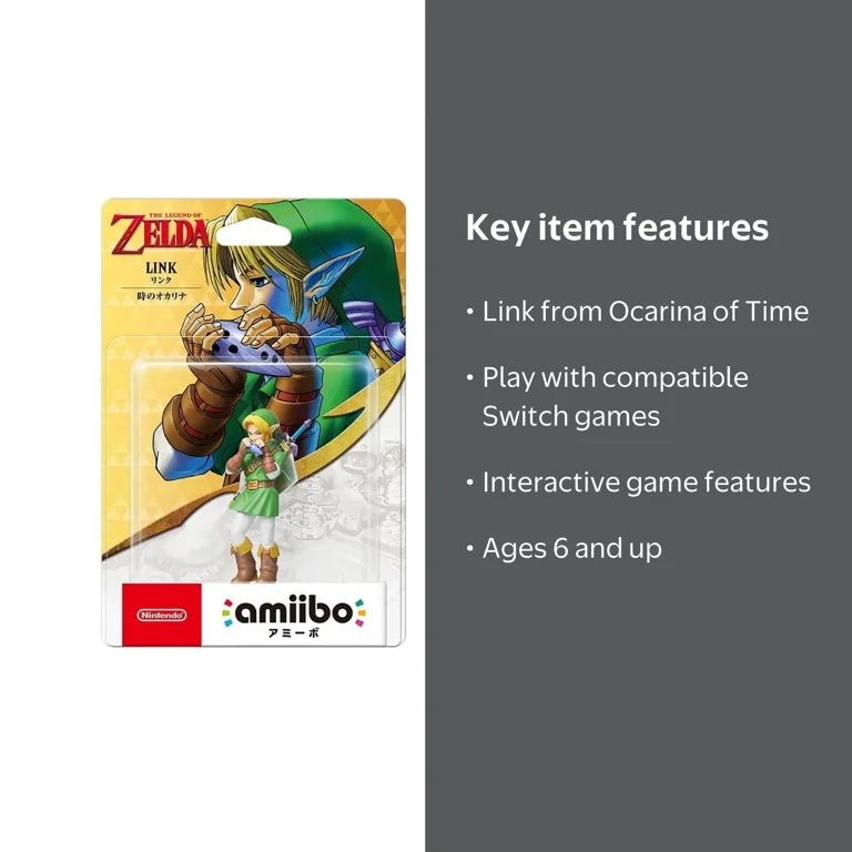 Nintendo, Link Ocarina Of Time Amiibo, Legend of Zelda series
