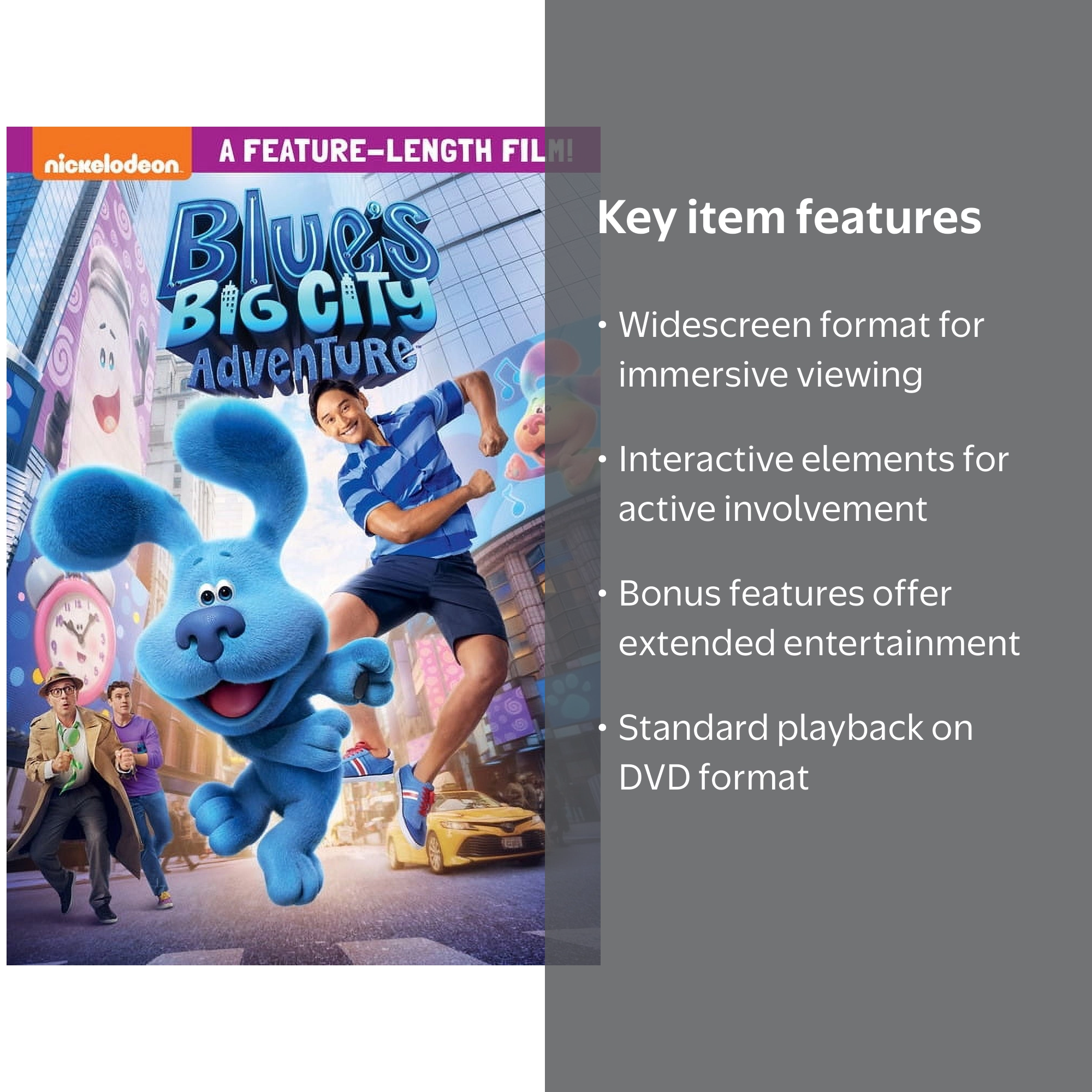 Blue's Clues & You! Blue's Big City Adventure (DVD) - Walmart.com